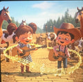 Animated MusicianZ Farm Duo Guitarists Country Kids T-Shirt