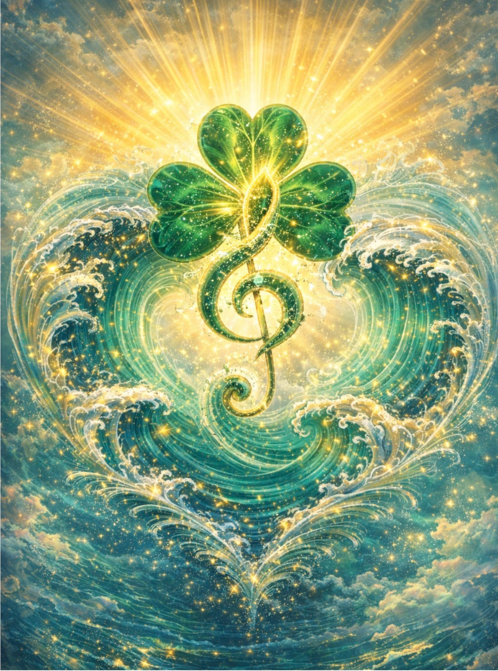 St. Patrick's Day Ocean Magic