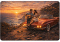 OceanZ Studio - California Pier Sunset Art Print