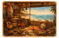OceanZ Studio - Ocean View Recording Session Art Print