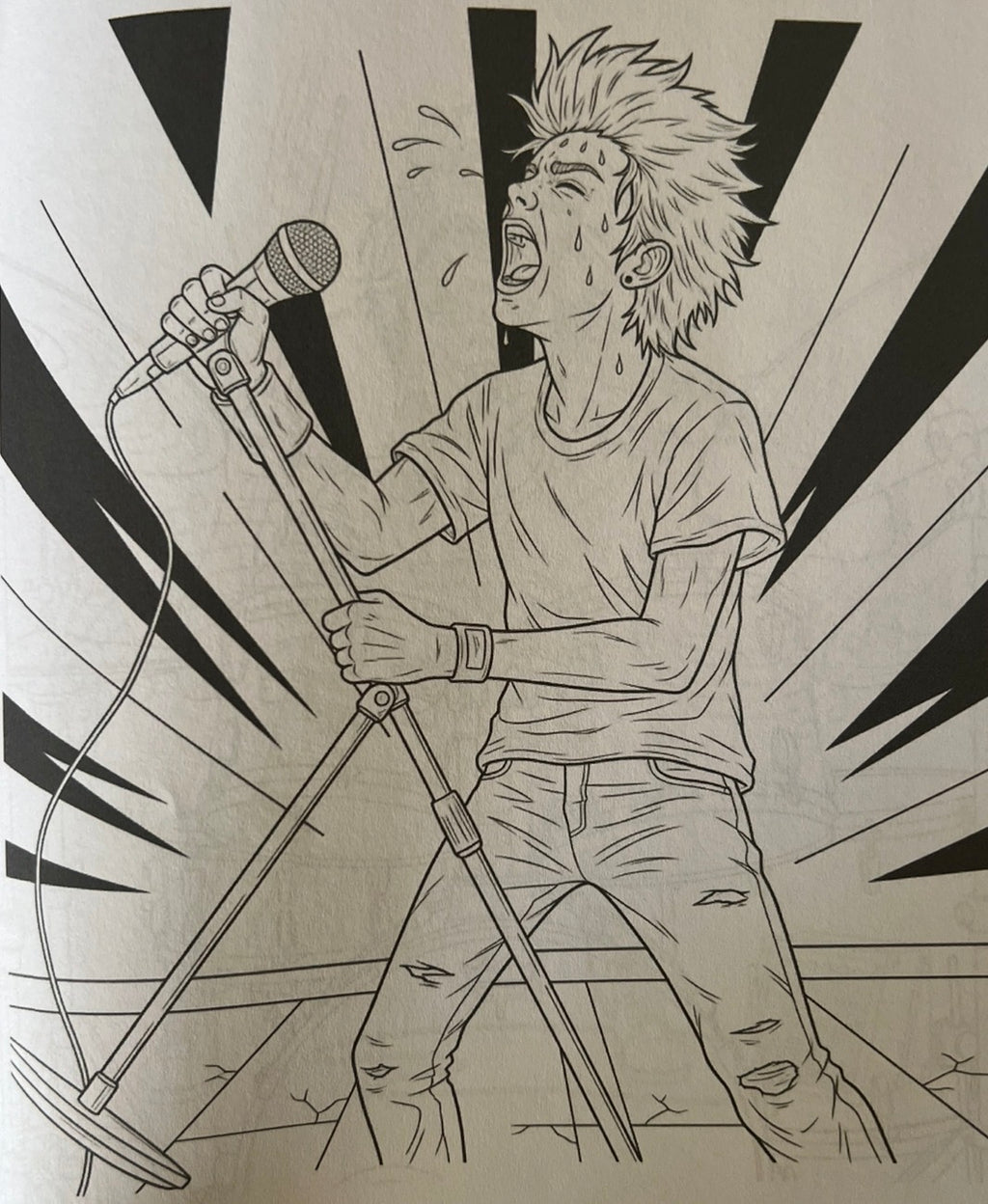 Encore Notez - The Show Never Endz - A Coloring Book for Music Lovers