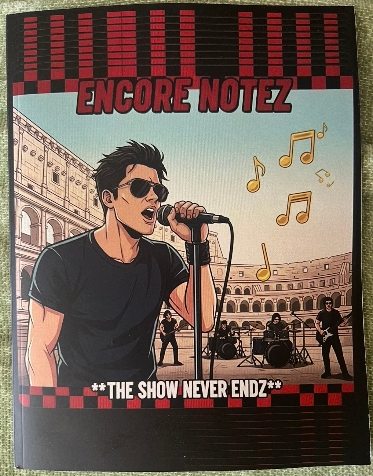 Encore Notez - The Show Never Endz - A Coloring Book for Music Lovers