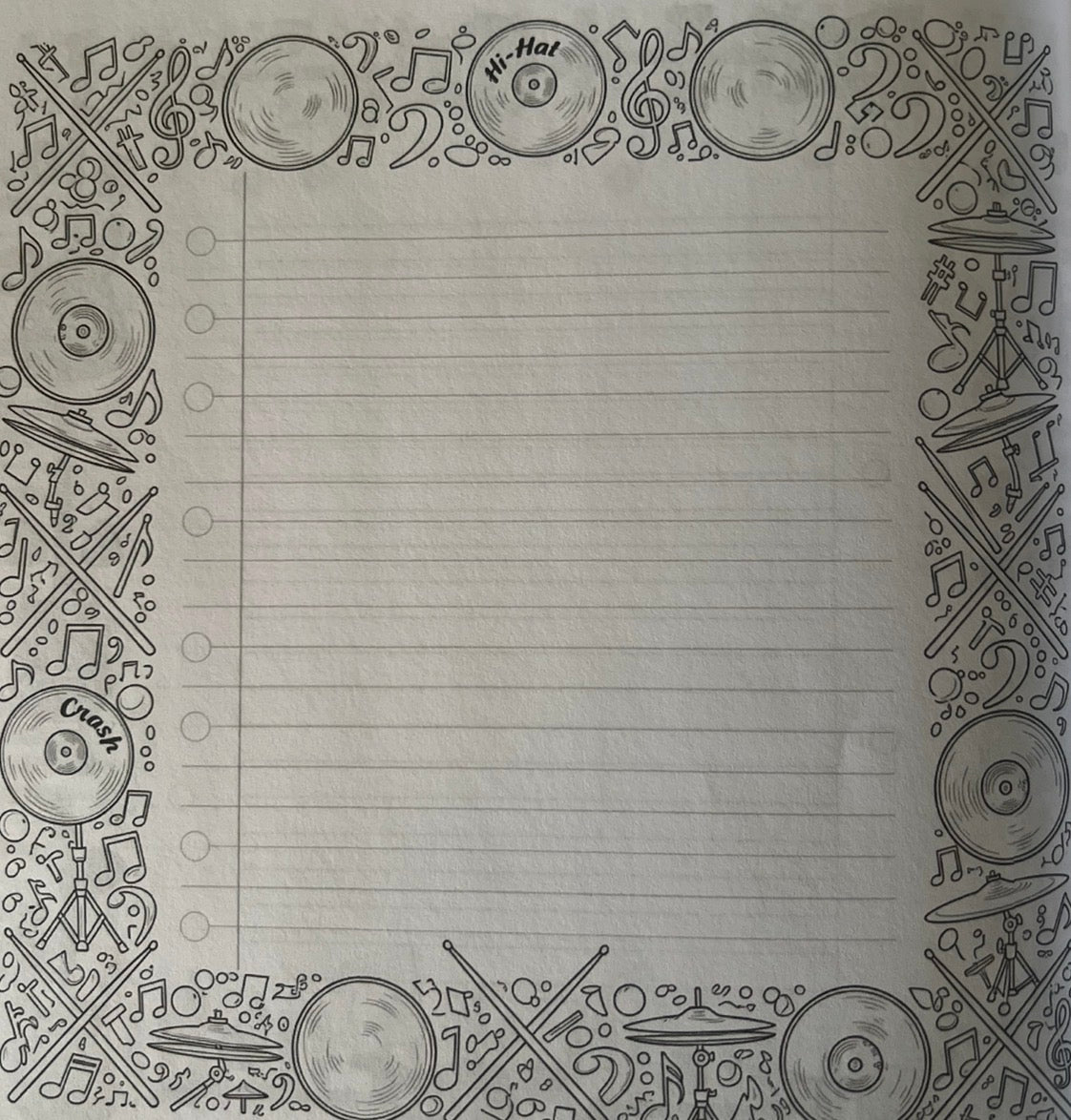 Encore Notez - The Show Never Endz - A Coloring Book for Music Lovers