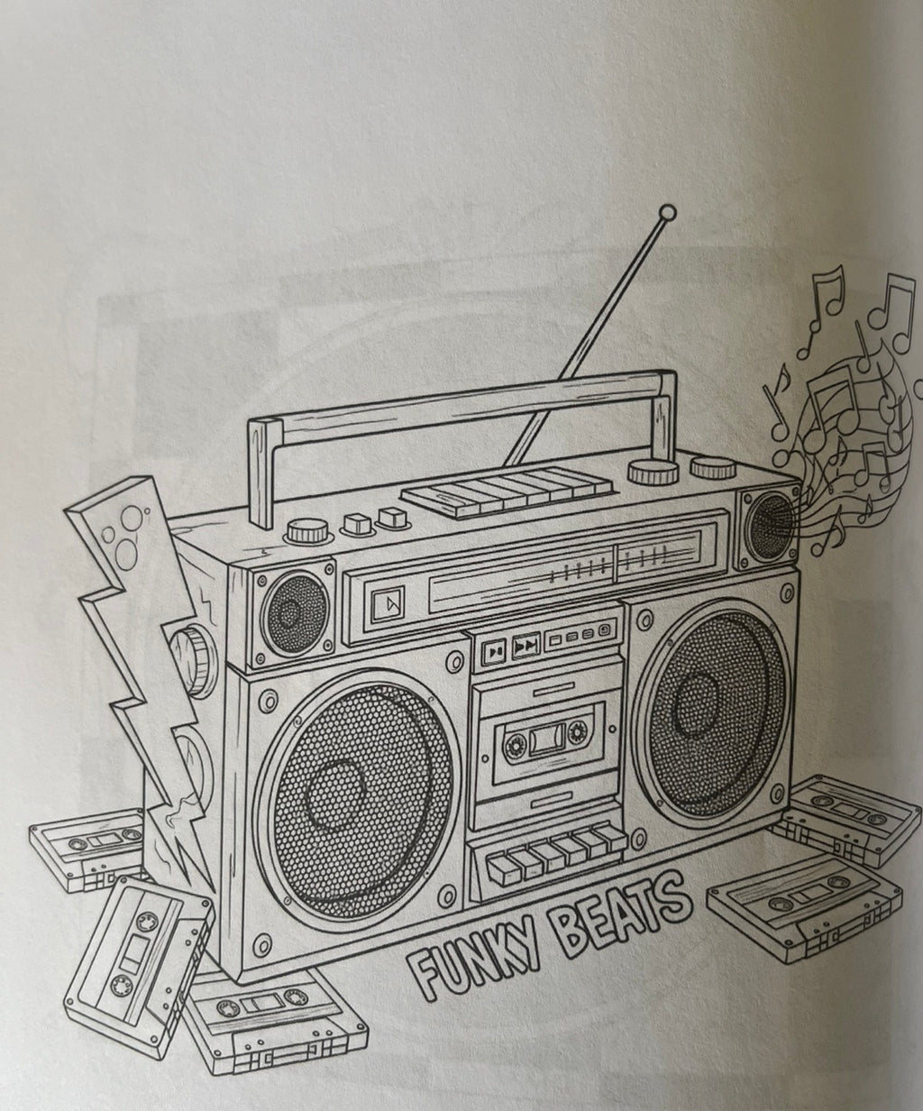 Encore Notez - The Show Never Endz - A Coloring Book for Music Lovers
