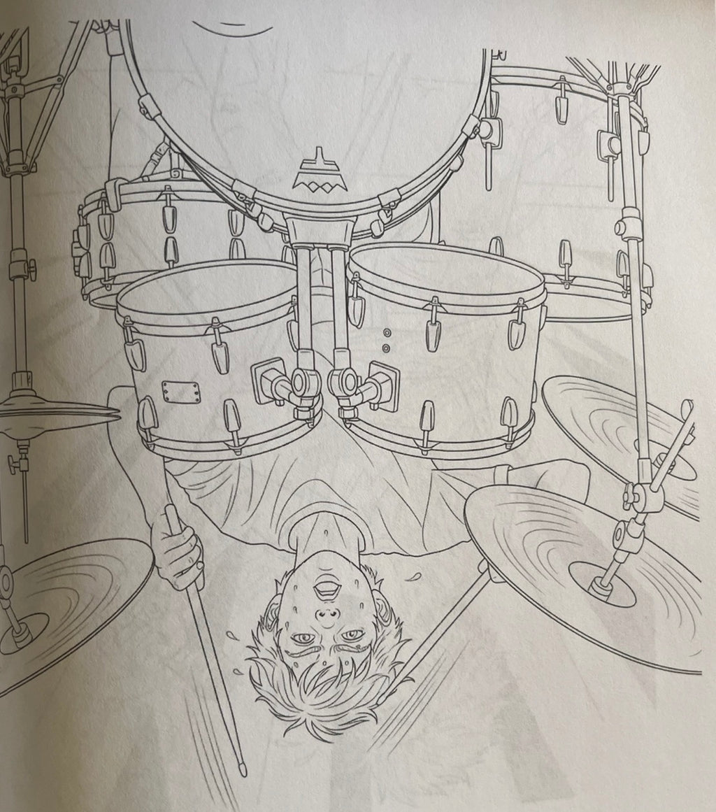 Encore Notez - The Show Never Endz - A Coloring Book for Music Lovers