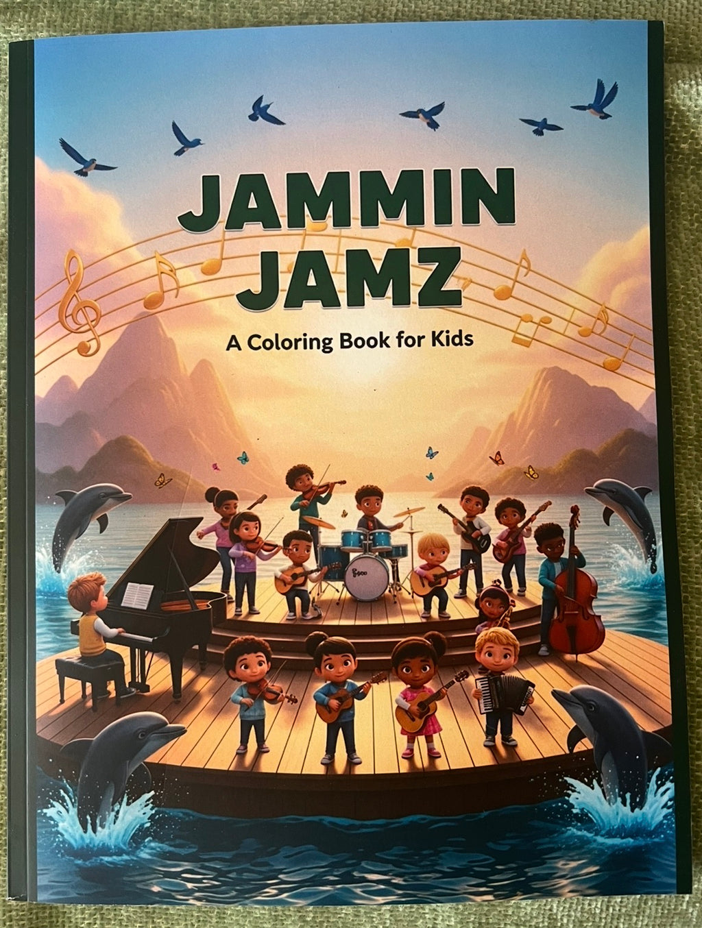 Jammin Jamz - A Coloring Book for Kids