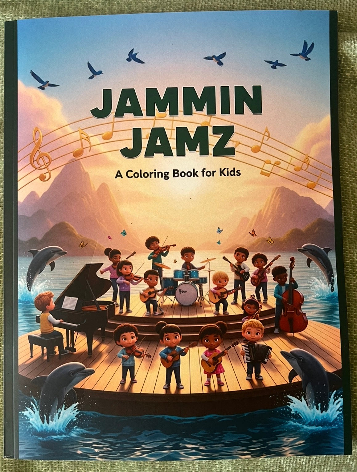 Jammin Jamz - A Coloring Book for Kids