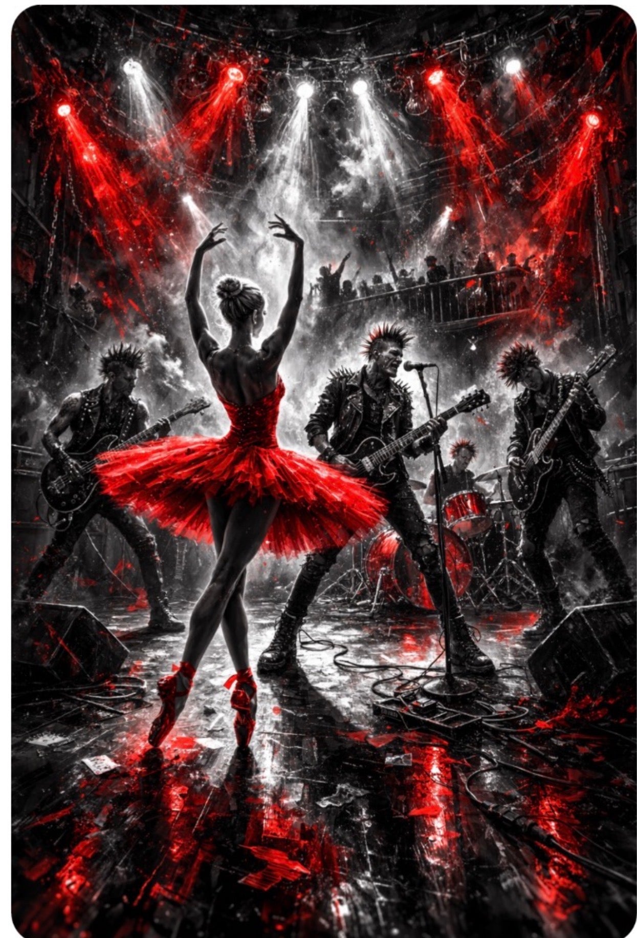 Punk Ballet - Red Tutu Stage