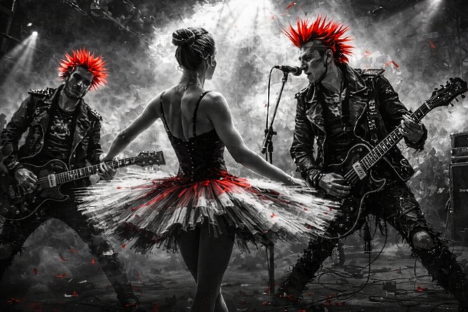 Punk Ballet - Red Mohawk Confrontation