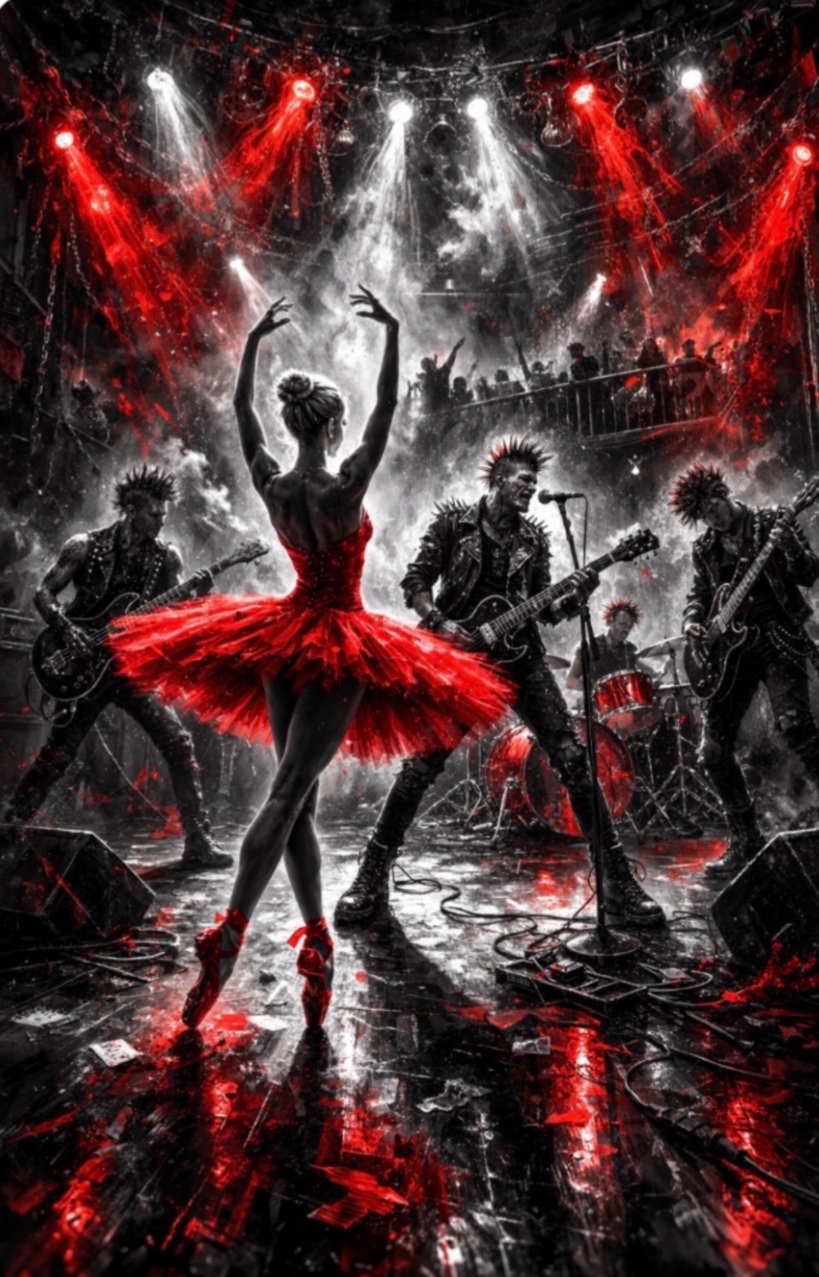 Punk Ballet - Impressionist Masterpiece