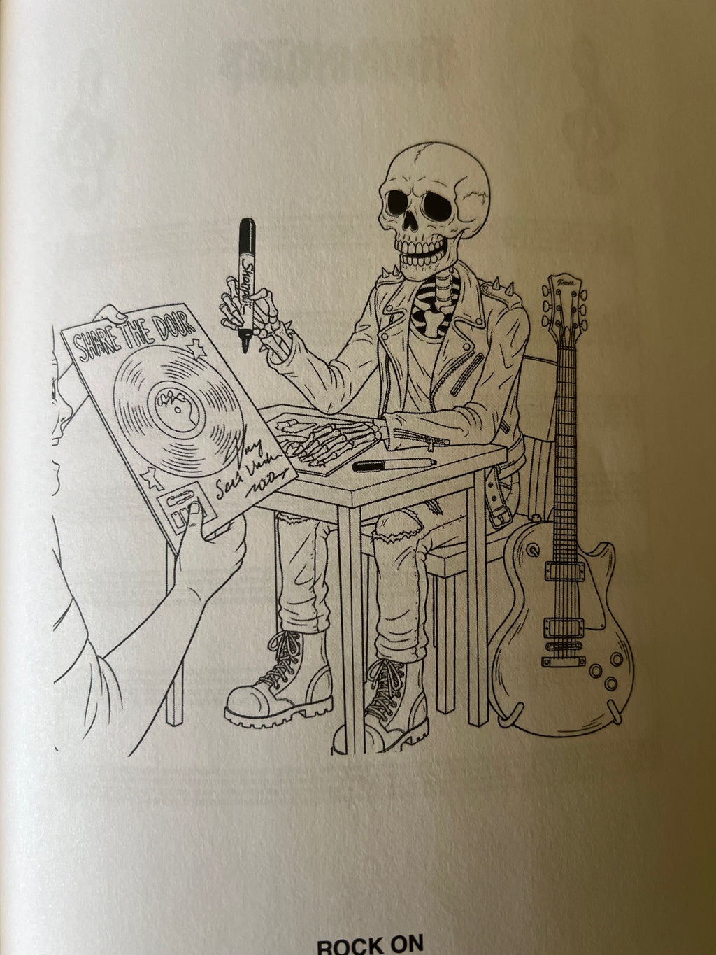 Tour Band Notez - A Coloring Book for Rockers